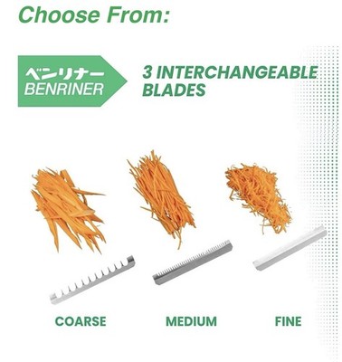 Benriner, Japan. Mandoline Ersatz Julienne Kamm 105 mm x 18 mm grob