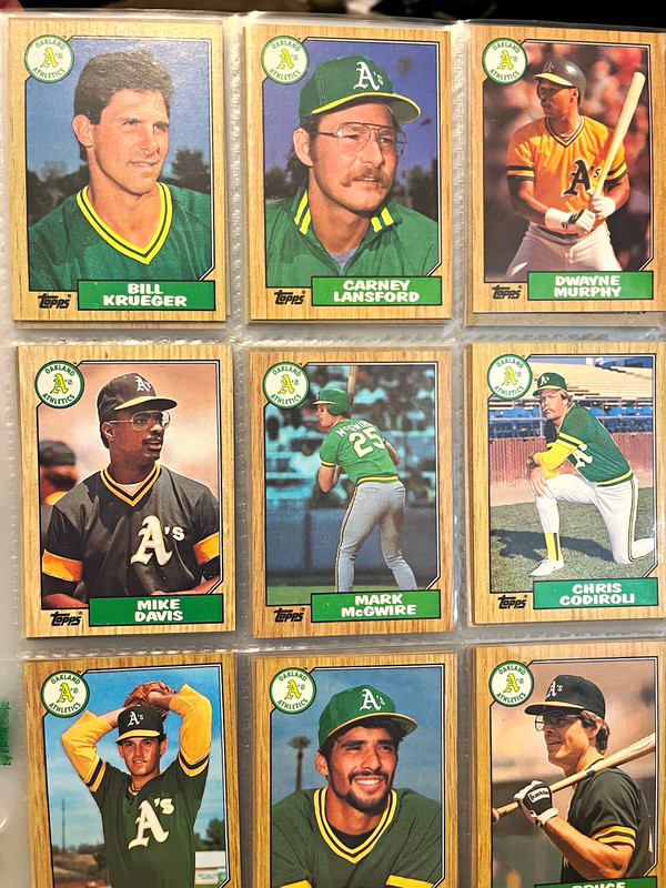 Topps 1987 Topps MLB Baseball complete set-