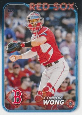 2024 Topps #104 CONNOR WONG - Boston Red Sox