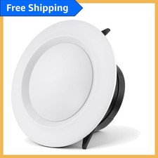 Durable White ABS Adjustable Air Vent Cover for 4-Inch Ducts - Easy Install