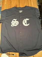 Strength Cartel Men's Casual Shirt Baseball Button Down , Size 3XL