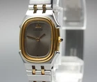 Vintage 1995 Near MINT Seiko Credor 5A70-5010 18K Two Tone Quartz Women's JAPAN