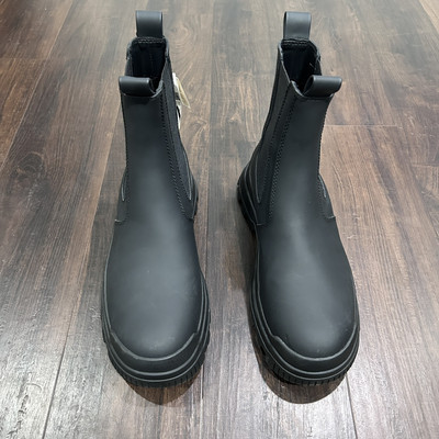 Zara Chunky Sole Chelsea Boots Black Women's Size 11 USA/ 42 EUR Y2K Style  NWT