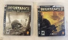 Resistance: 1 + 2 Bundle (Sony PlayStation 3) PS3 CIB Fall of Man Insomniac