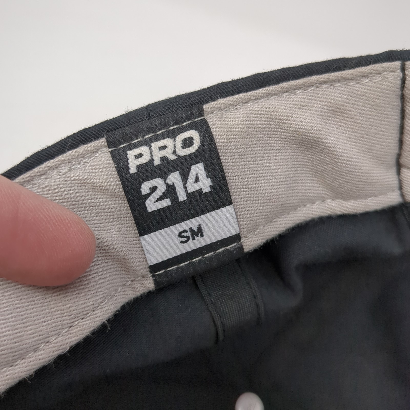 Richardson Strapback Baseball Cap Black Small Adj… - image 10