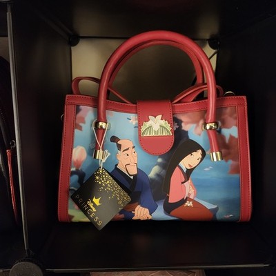 Loungefly Disney Mulan Purse Crossbody NWT