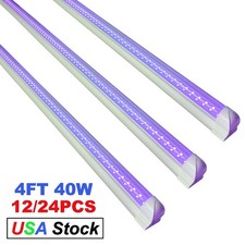 48" LED UV Light Bar Tube Blacklight Fixtures 40W For DJ Party Club Party Decor