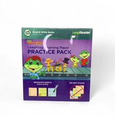 Leap Frog Learning Paper Practice Pack Reader Read  Write Series New LeapReader