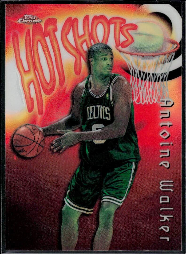 1997-98 Topps Chrome #27 Antoine Walker Season's Best Refractors