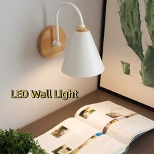 Nordic Style Wall Mounted Lamp Indoor LED Wall Light Bedside Lamp Bedroom UK