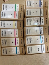 Genuine OEM Canon PFI-706 Complete 700ML Ink Toner Tanks - Set of 12