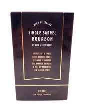 Bath & and Body Works Single Barrel Bourbon Cologne for Men 3.4oz  New In Box