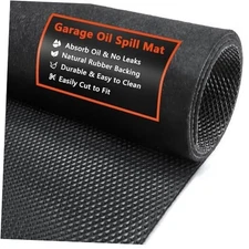 AiBOB Garage Floor Mat, 60 X 72 inches, Oil Spill Mat Under Car, Waterproof 