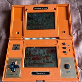 Nintendo Donkey Kong Game & Watch Vintage Handheld LCD Game Tested Japan