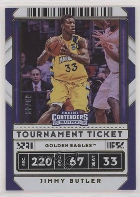 2020 Contenders Draft Picks Variation Tournament Ticket 39/49 Jimmy Butler 9o3