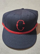VTG Cincinnati Reds Annco American Needle Cooperstown Fitted Hat 7 1/2 USA Made