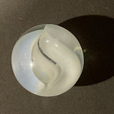 Vintage Swirl Design Glass Toy Marble, 15.8mm, Machine Made, Age Level 17 