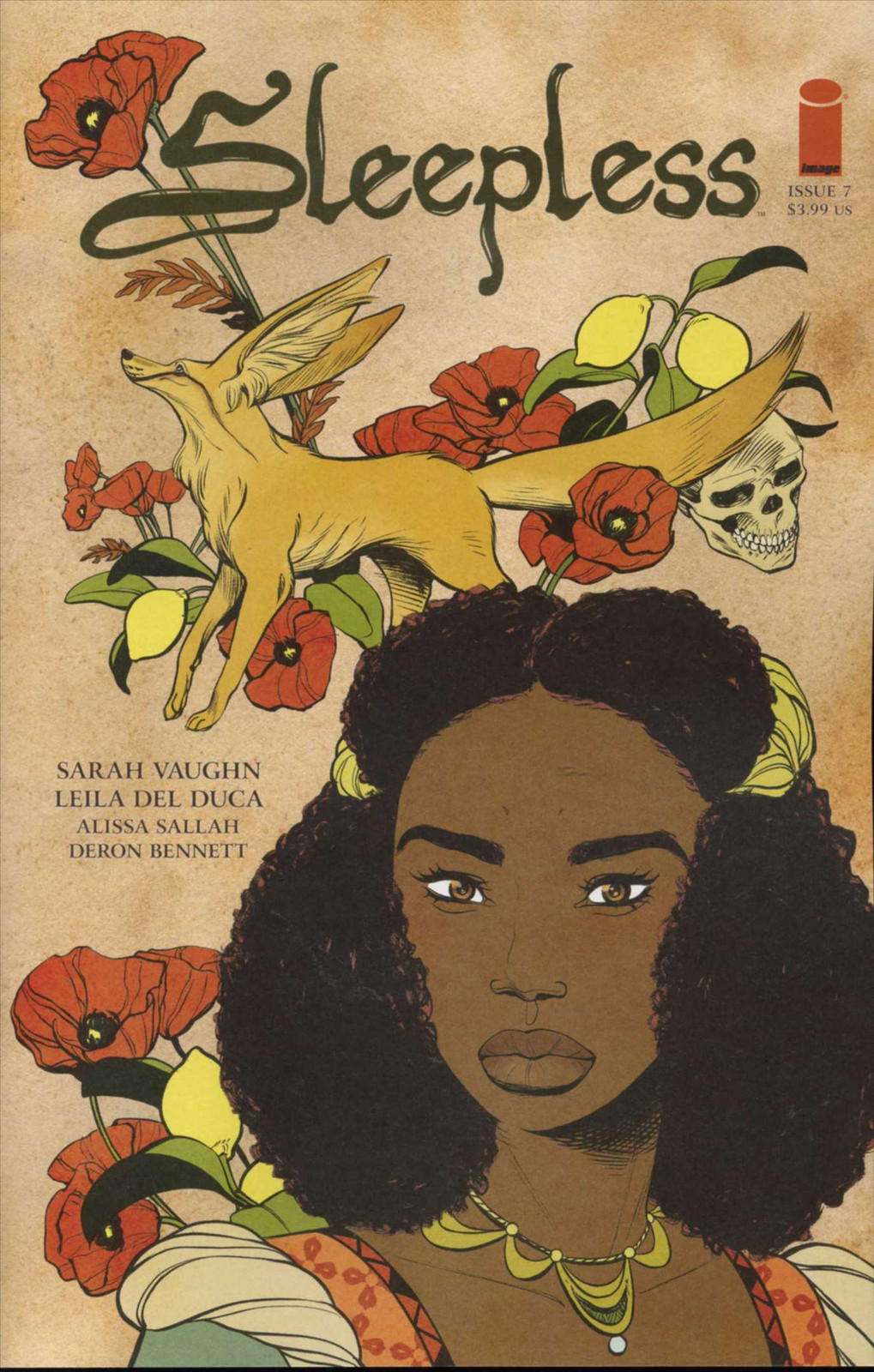 Sleepless #7 FN Sarah Vaughn Leila Del Duca Image Comic - Combined Shipping Available