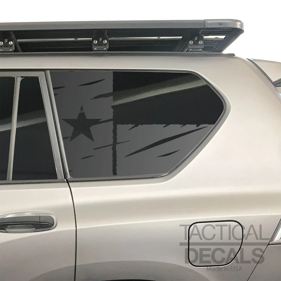 Calcomanía de bandera del estado de Texas en apuros para Lexus GX460 GX1-SF16 2010-2023 Foto 2 de 4