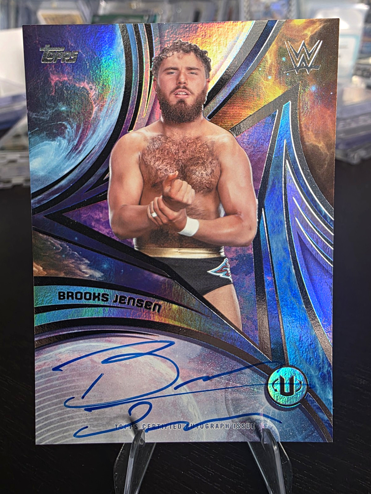 Topps 2025 Topps Universe WWE NXT Universe Autographs Brooks Jensen UNA-BJE Auto