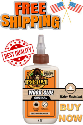 Gorilla 4 fl. oz. Wood Glue/Epoxy Free Shipping