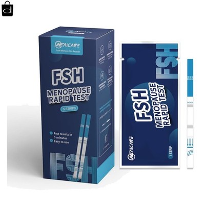 Easy-to-Use FSH Menopause  Strips   5 Rapid Results for Home Testing