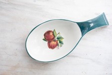 Vintage Country Apples spoon rest Casuals Series Pearl Cottage Core Apple