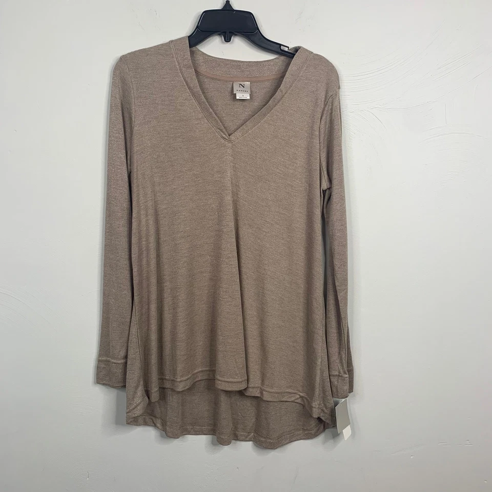 Nuevo con etiquetas Top Natori Moteado Interlock Manga Larga TALLA PEQUEÑA Original $48 Foto 2 de 4