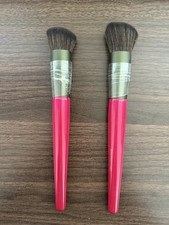 Long Handle Angled Foundation Blush Powder Complexion Liquid Makeup Brush Lot 2