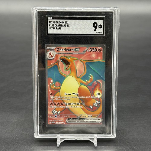 Charizard ex graded SGC 9 for sale on eBay