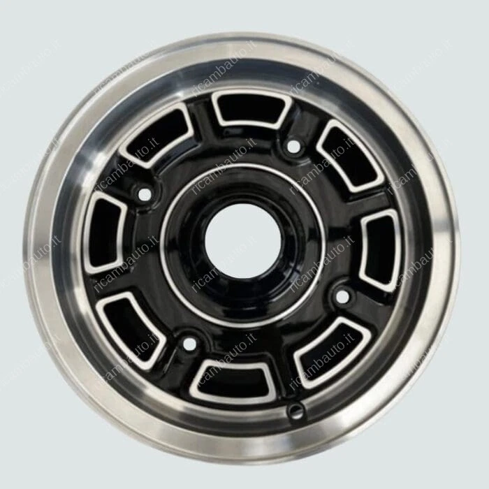 Juego 4 llantas de aluminio X Alt Fiat 126 500 Damahlig Old 12 4x190 Lambo BP Abarth - Imagen 1 de 1