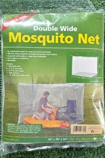 Coghlan's Double Wide Mosquito Net 63"x78"x59" Polyester Mesh Indoor Outdoor