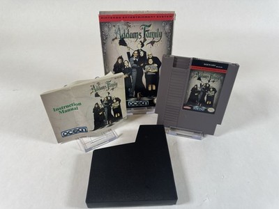 The Addams Family (NES, 1992) CIB Complete Ocean Nintendo Entertainment System
