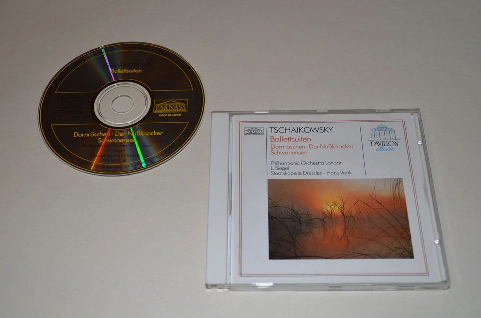 Tschaikowsky - Ballettsuiten / Vonk + Siegel / Parnass / Made in Japan-CD - Bild 1 von 1