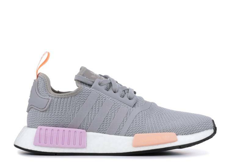 Adidas Orignals NMD_R1 Granite Grey Pink Purple White B37647 Women 6 Boost  Shoes | eBay