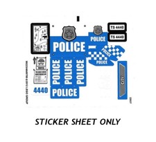 LEGO 4440 - Town / City: Police - Forest Police Station - STICKER SHEET