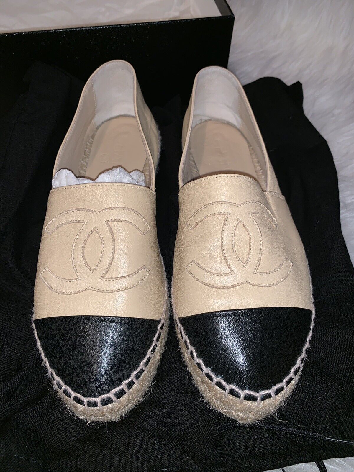 Chanel High-Top Espadrilles - Size 37