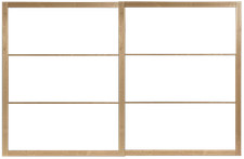 IKEA PAX HAKADAL Schiebesystem Ohne Panele 300cm Birke Optik 000.738.31