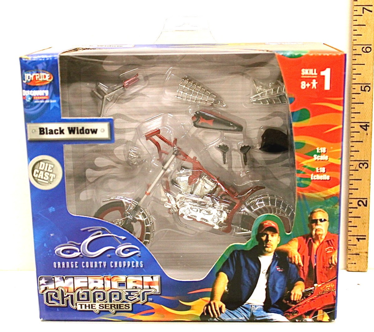 American Chopper Motorcycle Diecast Motorcycle Model Set 1/18