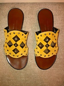 mustard yellow slides