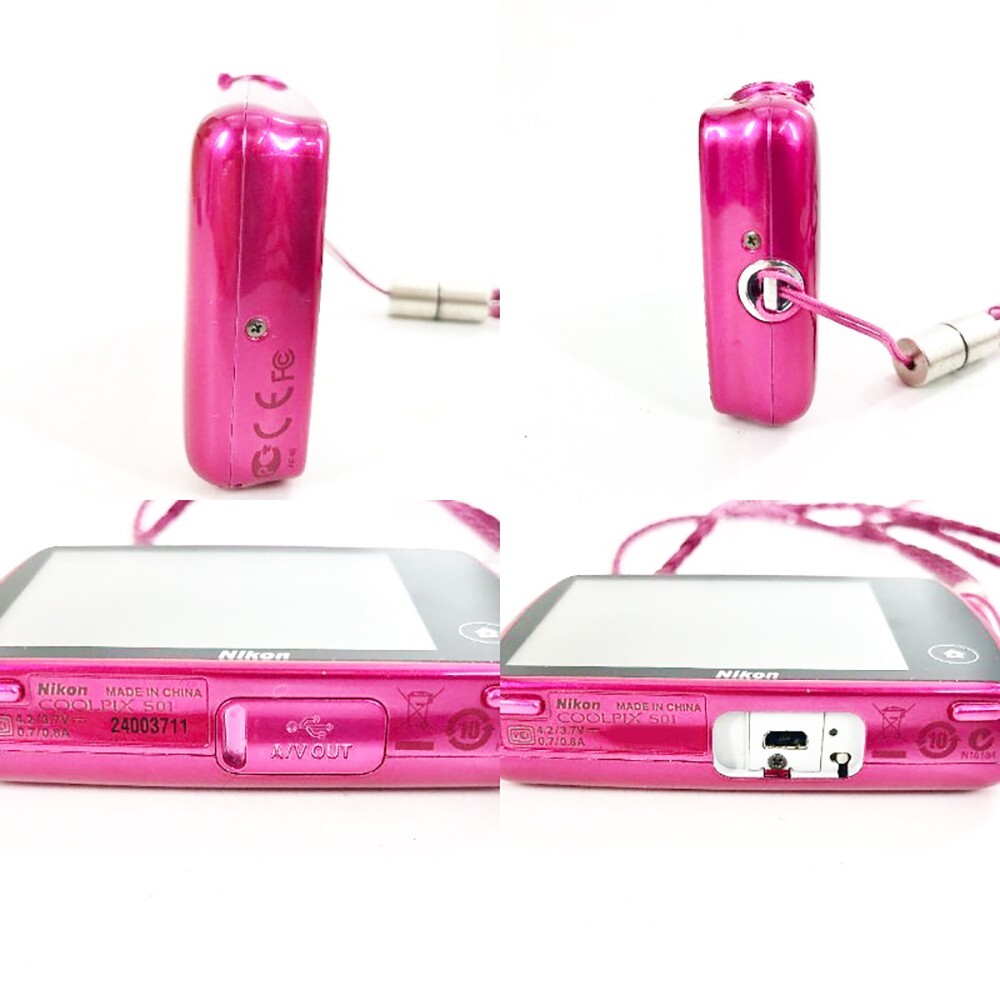【レア】Nikon COOLPIX S01 ピンク② Amazon.com : Nikon COOLPIX S01 10.1 MP Digital Camera with