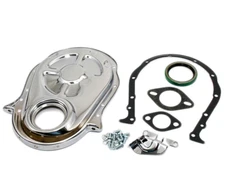 Big Block Chevy Chrome Steel Timing Cover Kit BBC 396 402 427 454 Gen 4 1965-87