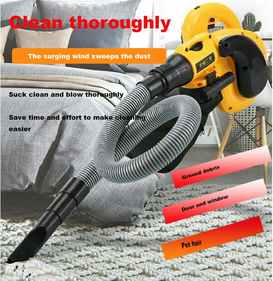 Handheld Car Vacuum Cleaner Powerful Suction Multifunction Duster Cleaning 220V - Image 3 of 4