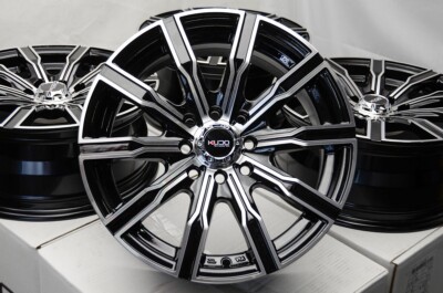 16x7 Black Wheels Rims 4 Lugs Fit Nissan Cube Sentra Versa Scion iQ xB Corolla