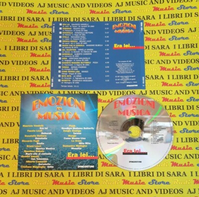CD Compilation EMOTIONI IN MUSICA ERA LEI loyal vanoni modugno pooh(C19)no mc lp