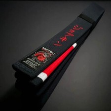 NEW Martial Arts 1.5" Wide Karate Taekwondo BJJ Judo Single Wrap Solid Belt