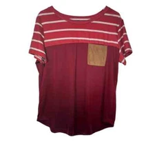 SHEIN Shirt XL Red NWT