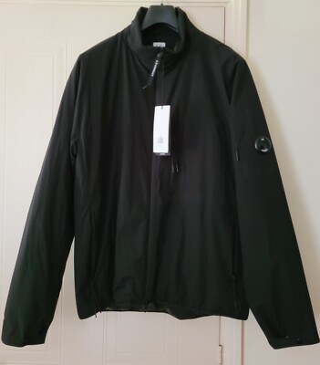 CP COMPANY MENS PRO-TEK LENS FUN JACKET BLACK SIZE 54 - 2XL BRAND
