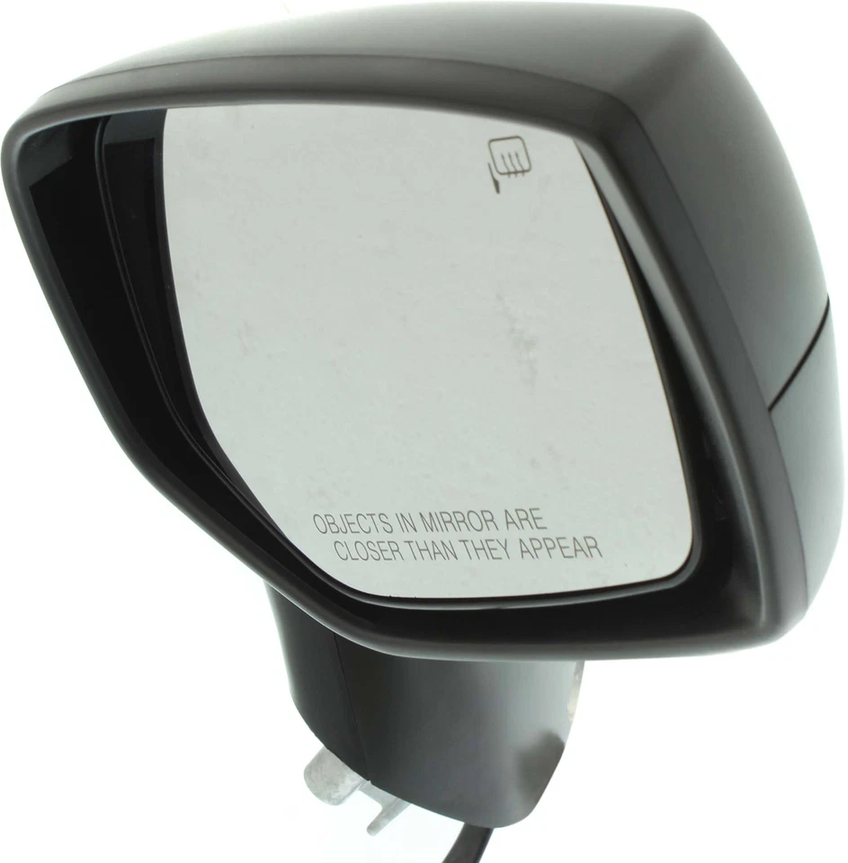 Pintura de espejo retrovisor eléctrico para Subaru WRX 15-21 a juego negro con calor sin R Foto 4 de 4