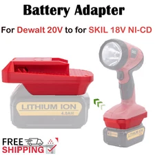 Battery-Adapter For Dewalt 20V Li-ion Battery Convert to for SKIL 18V NI-CD Tool